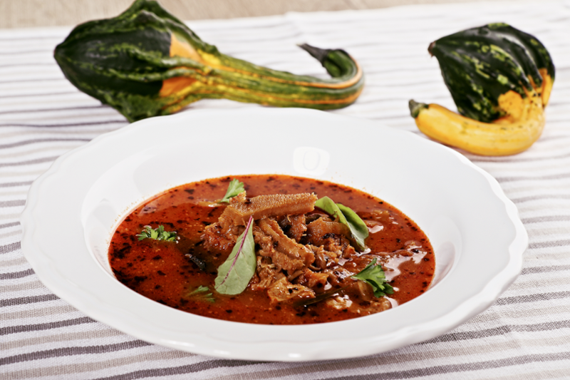 Dršťková polévka – recept šéfkuchaře Ondřeje Slaniny pro Cook4Me+