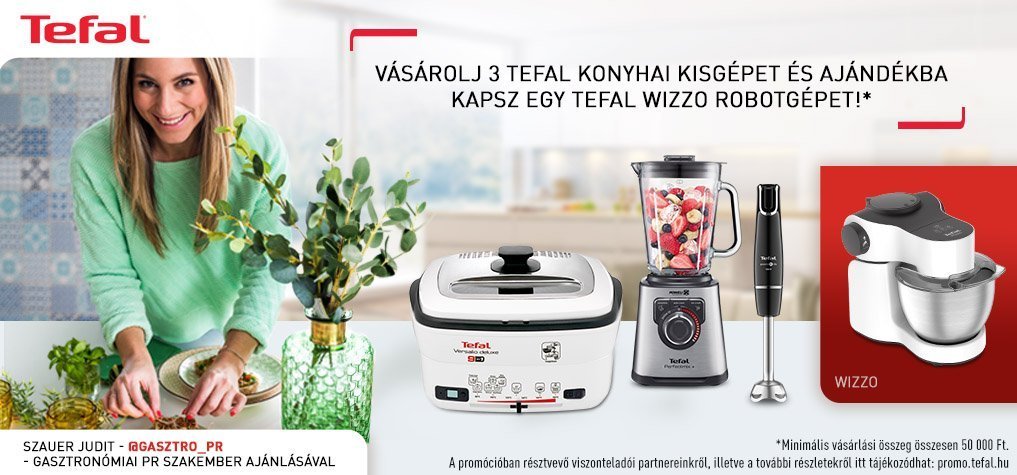 Tefal WIZZO promóció