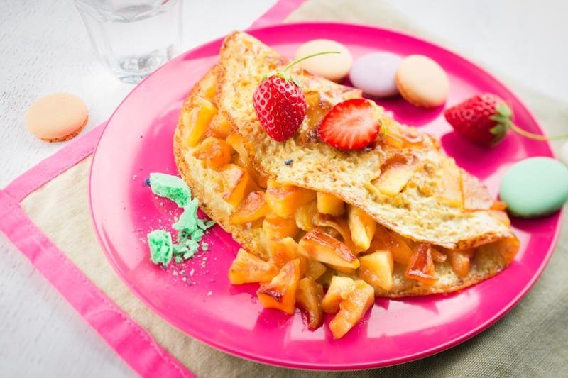 Almás omlett – recept Tefal Cook4Me+