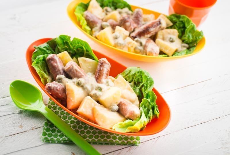 Brambory a klobásy – recept pro chytrý hrnec Tefal Cook4Me+