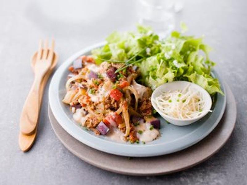 Hovězí maso a la moussaka – recept pro chytrý hrnec Tefal Cook4Me+