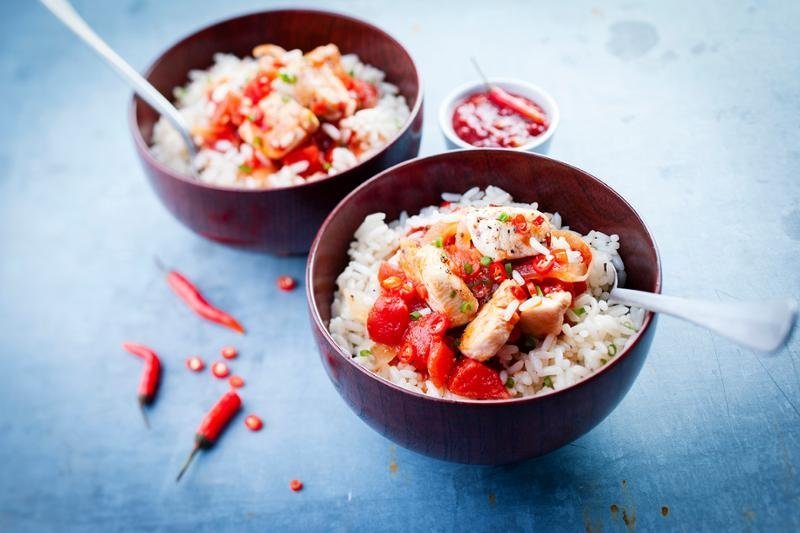 Kreol curry – recept Tefal Cook4Me+