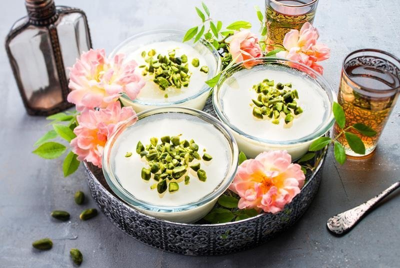 Mouhalabieh tejpuding – recept Tefal Cook4Me+