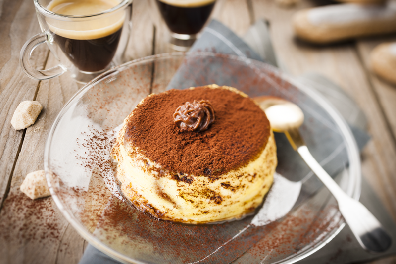 Tiramisu sajttorta – recept Tefal Cook4Me+