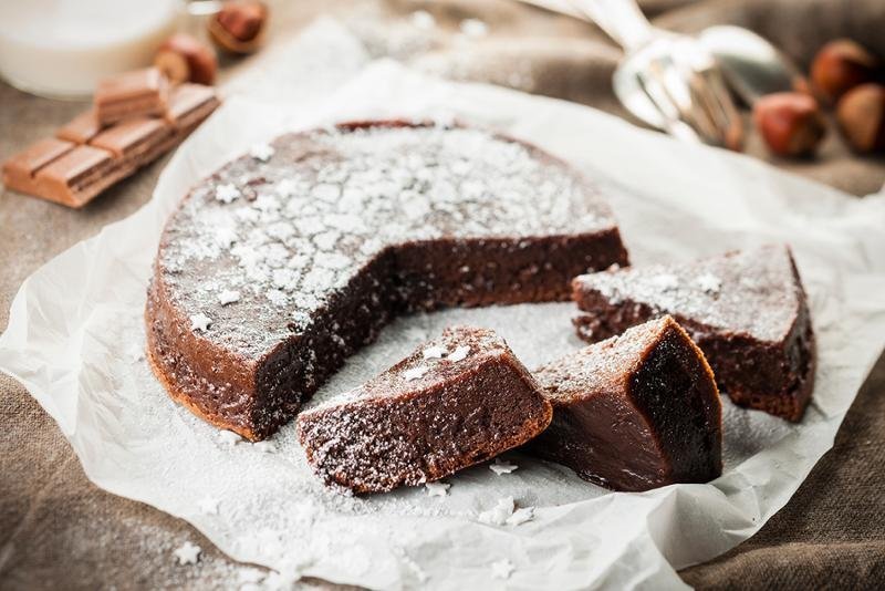 Torta Caprese – recept Tefal Cook4Me+