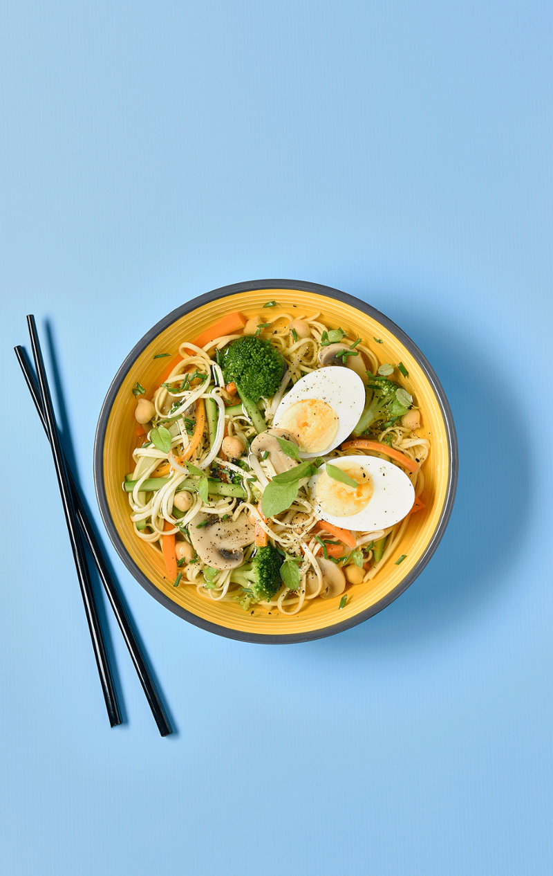 Veggie Ramen – recept na vegetariánský ramen – asijskou polévku