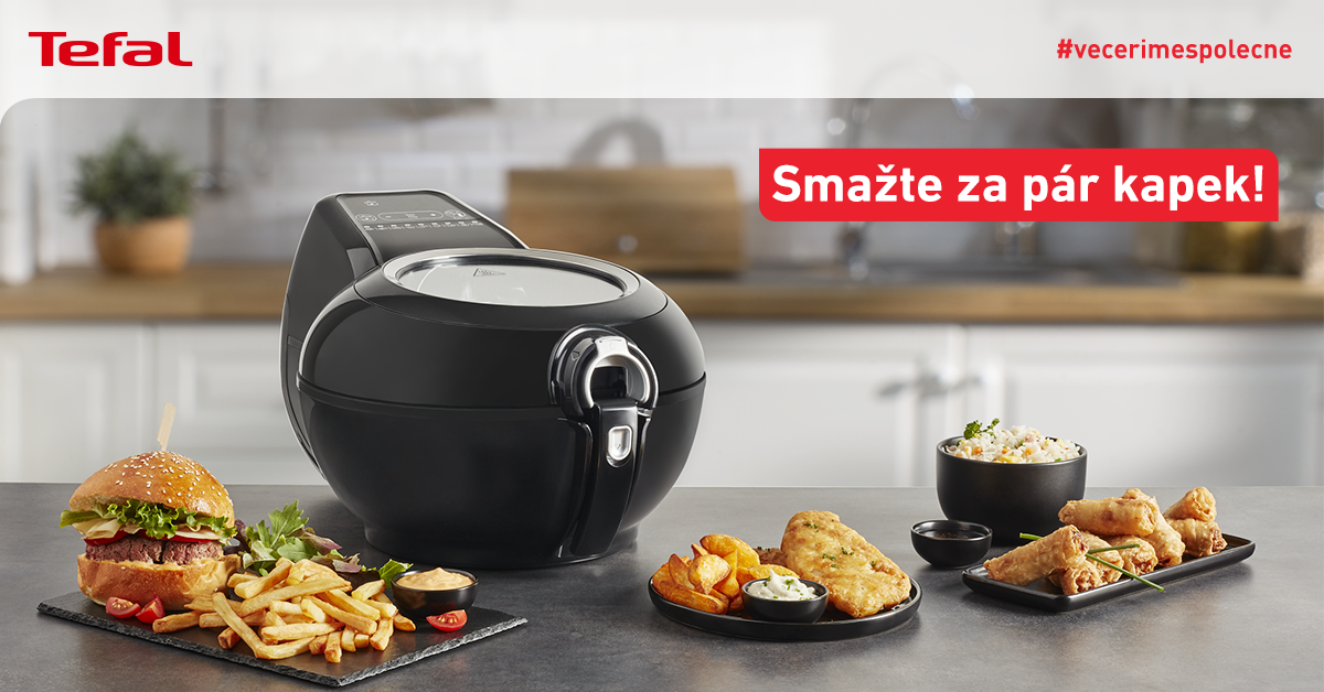 Smažte za pár kapek! Horkovzdušná fritéza ActiFry je prostě Genius