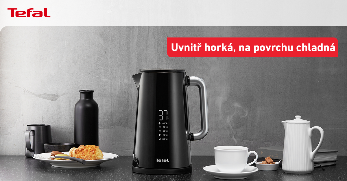 Rychlovarná konvice, u které se nespálíte. Připravíte jednoduše dětskou kaši i mléko!