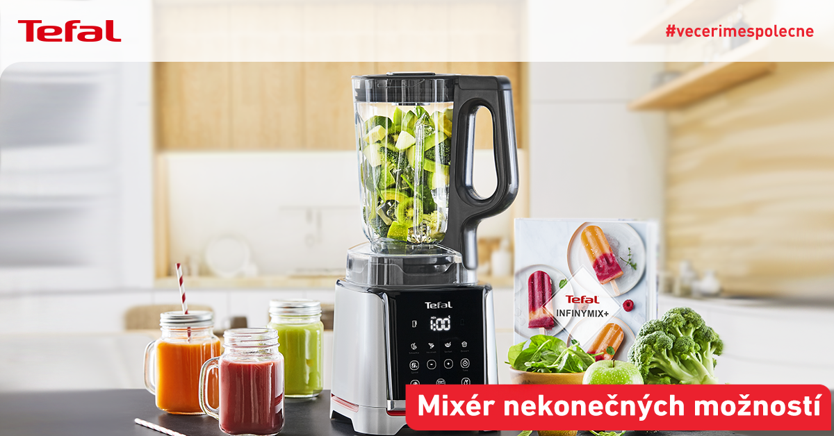 Začněte s podzimním detoxem ještě dnes. Vhod vám přijde stolní mixér InfinyMix+