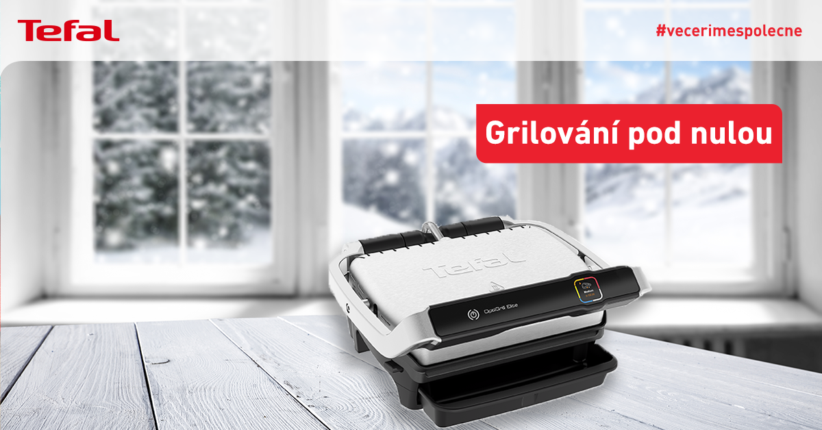 Grilované maso i v zimě? Poslouží vám Optigrill Elite XL, teď navíc s pořádnou slevou v rámci Black Friday