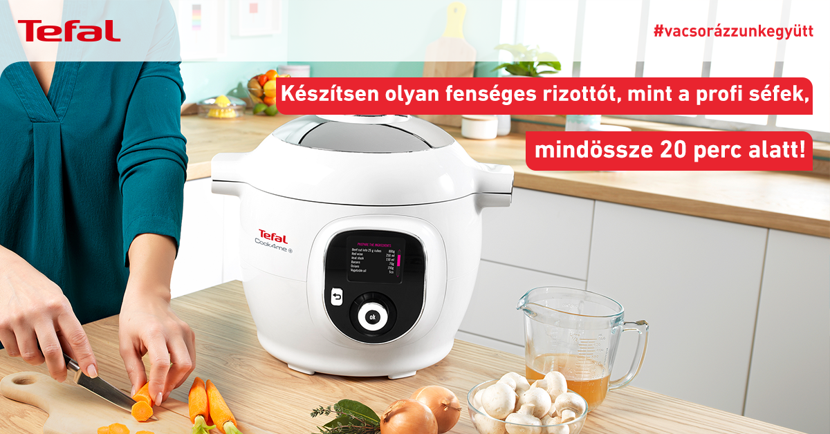 Rizsfőzési tippek a Tefal Cook4Me+ multifunkciós főzőedényhez