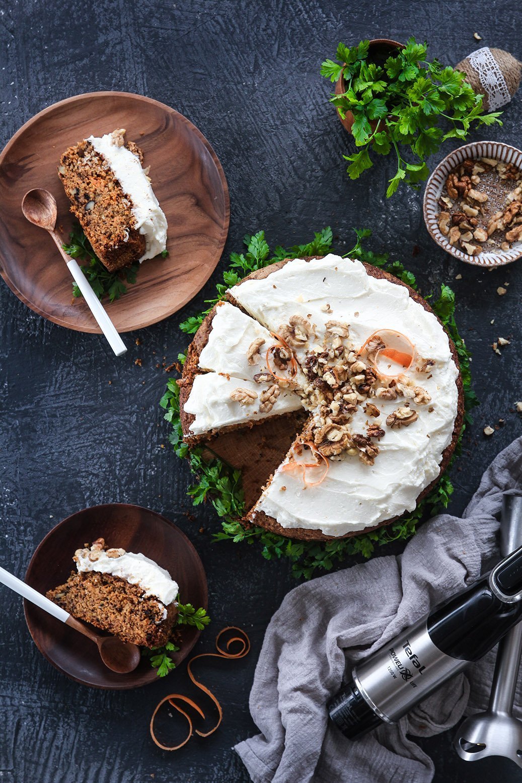 Mrkvový dort – recept pro tyčový mixér InfinyForce 5v1 od @lapetite_mary