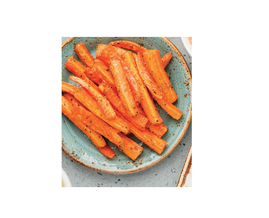 Sült sárgarépa juharsziruppal és kakukkfűvel – Tefal Easy Fry Oven & Grill recept