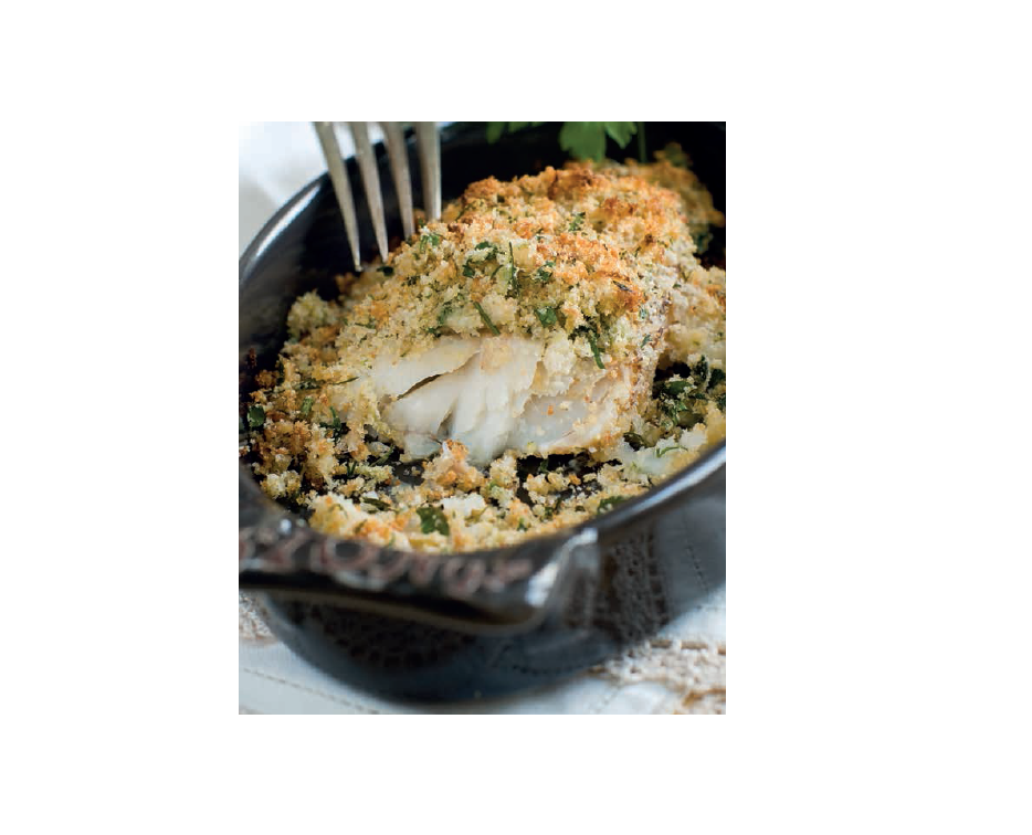 Obalovaná ryba na lůžku z brokolice – recept pro Tefal Easy Fry Oven & Grill