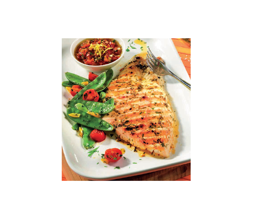 Grilovaný filet z pražmy s rajčaty a olivami – recept pro Tefal Easy Fry Oven & Grill