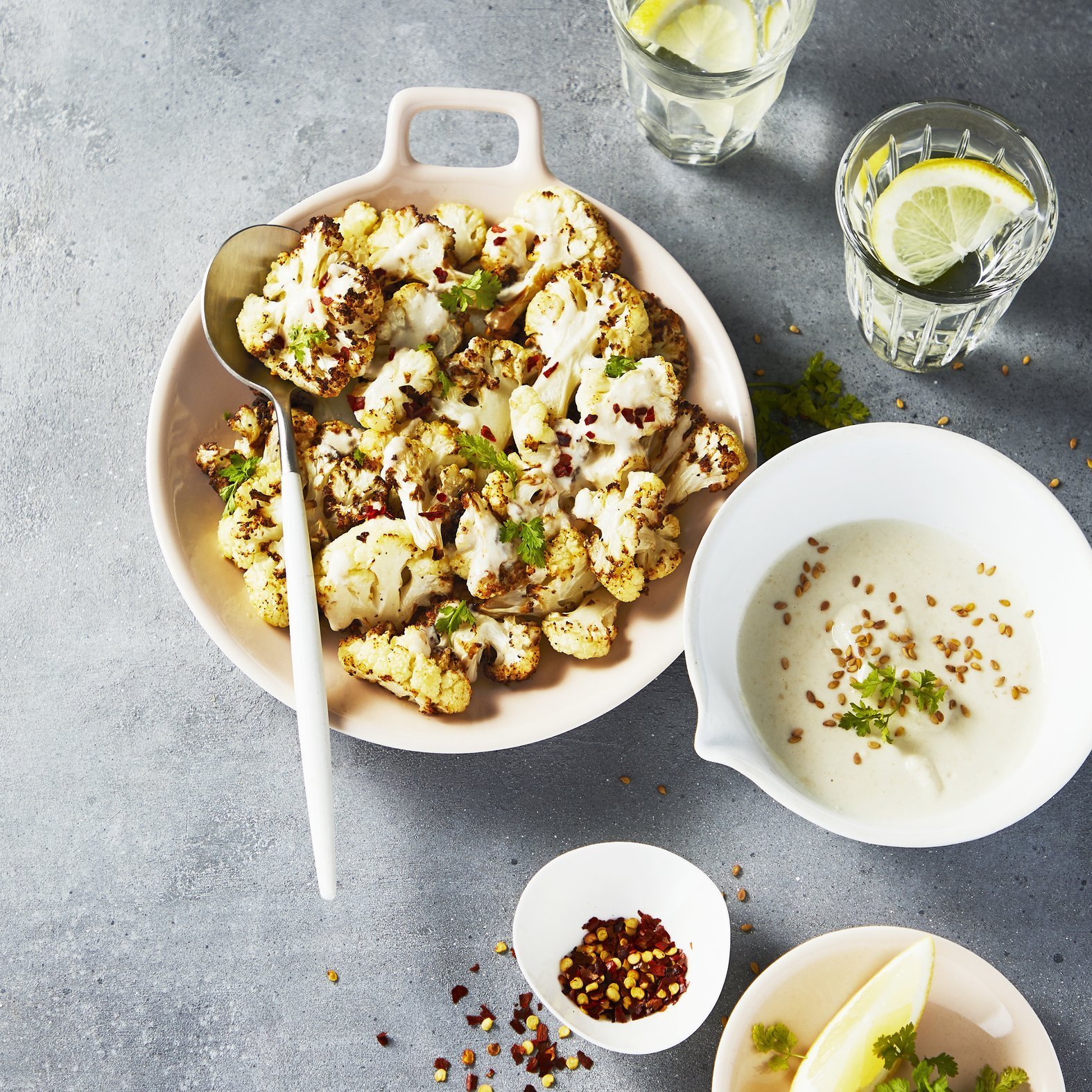 Large-Chou-fleur rôti sauce citron carrée M7 Roasted cauliflower with lemon sauce.jpg