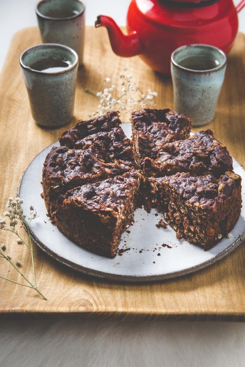 Bezvaječný a bezlepkový veganský čokoládový dort – recept pro chytrý multifunkční hrnec Tefal Cook4me+ CY8511