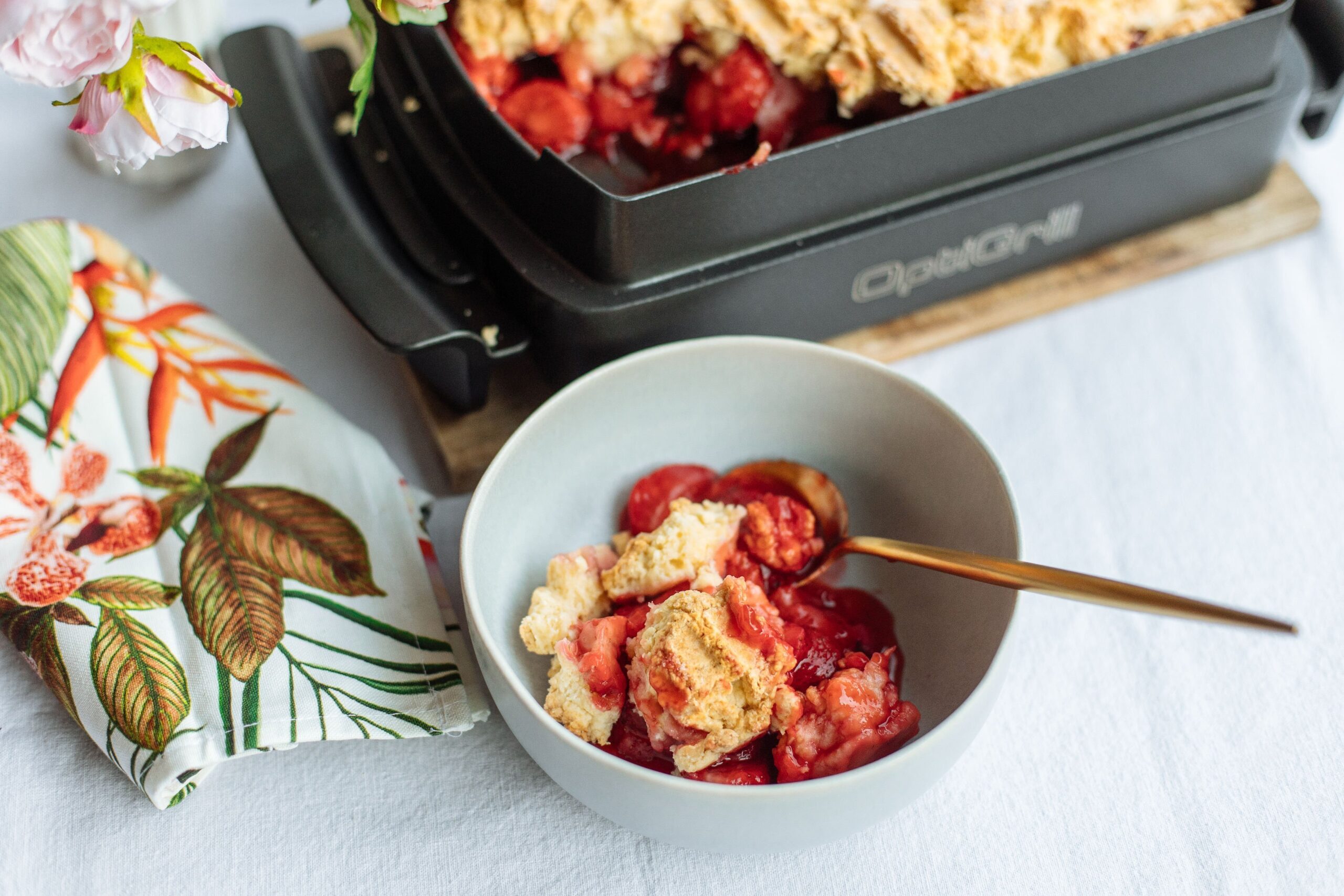 Gyümölcsös cobbler – Havas Dóra nyári menüje