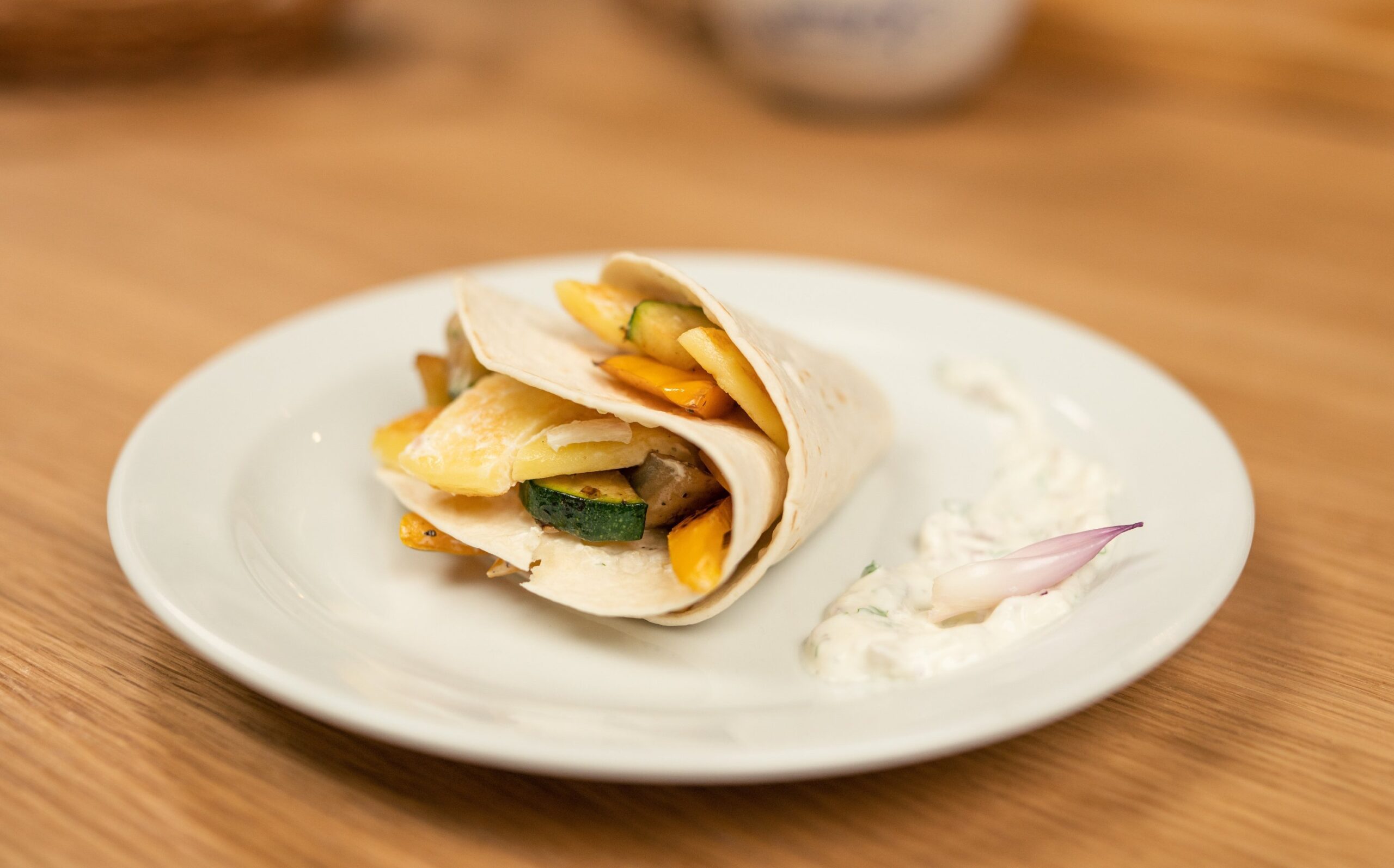 Tortilla se zeleninou a Sýrem Madeta na pánev Tefal Unlimited