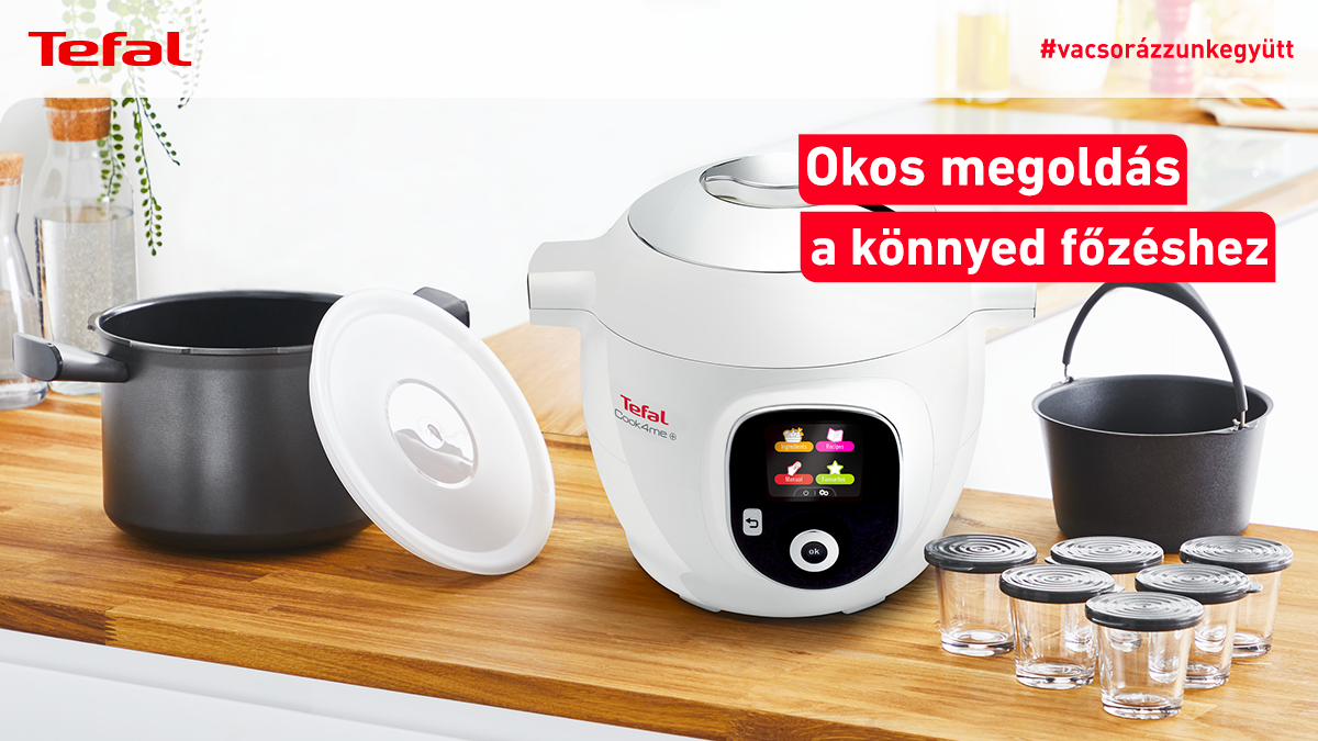 Bemutatjuk a Tefal Cook4me+ multifunkciós főzőedény kiegészítőit