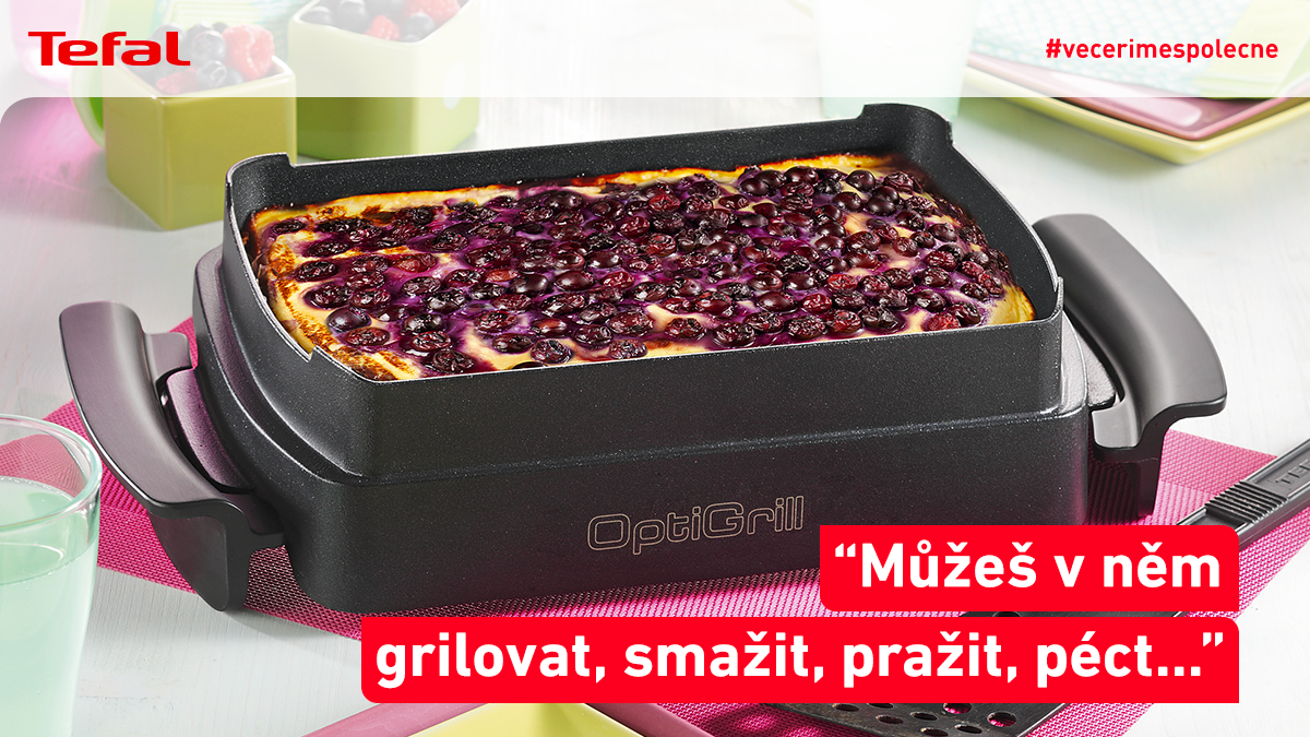 Jak používat pečící nádobu k elektrickému grilu Tefal Optigrill?