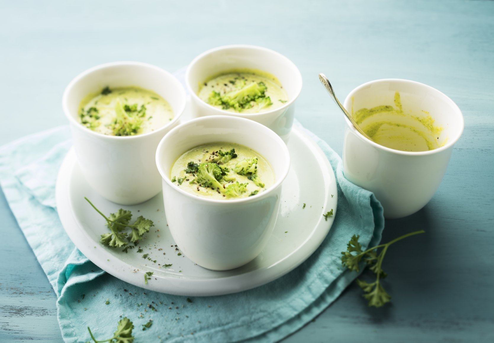 Brokolicový krém – recept v chytrém multifunkčním hrnci Tefal Cook4me+