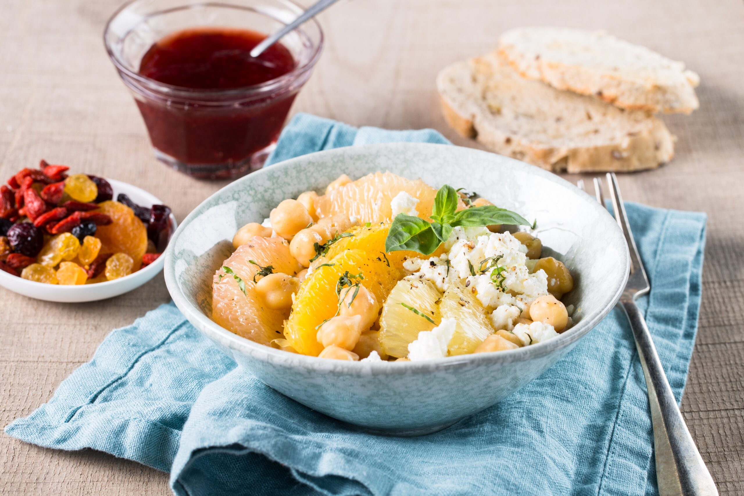 Cizrna s citrusovými plody – recept v chytrém multifunkčním hrnci Tefal Cook4me+