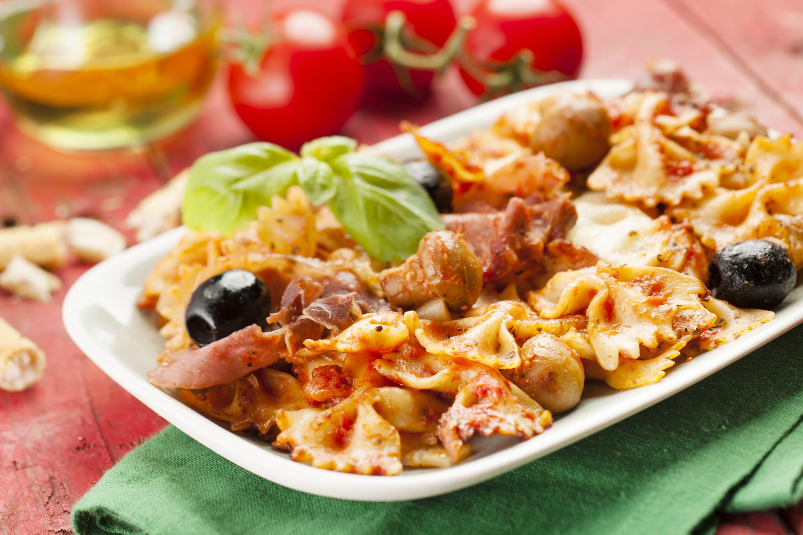 Pizza těstoviny z jednoho hrnce – recept v chytrém multifunkčním hrnci Tefal Cook4me+