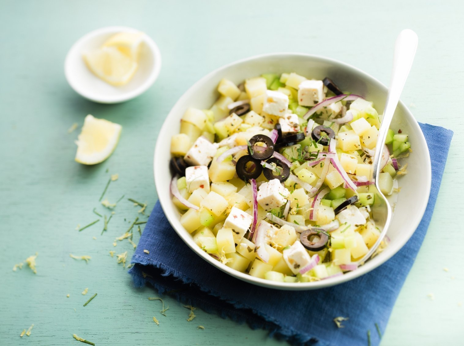 Brambory v řeckém stylu – recept v chytrém multifunkčním hrnci Tefal Cook4me+