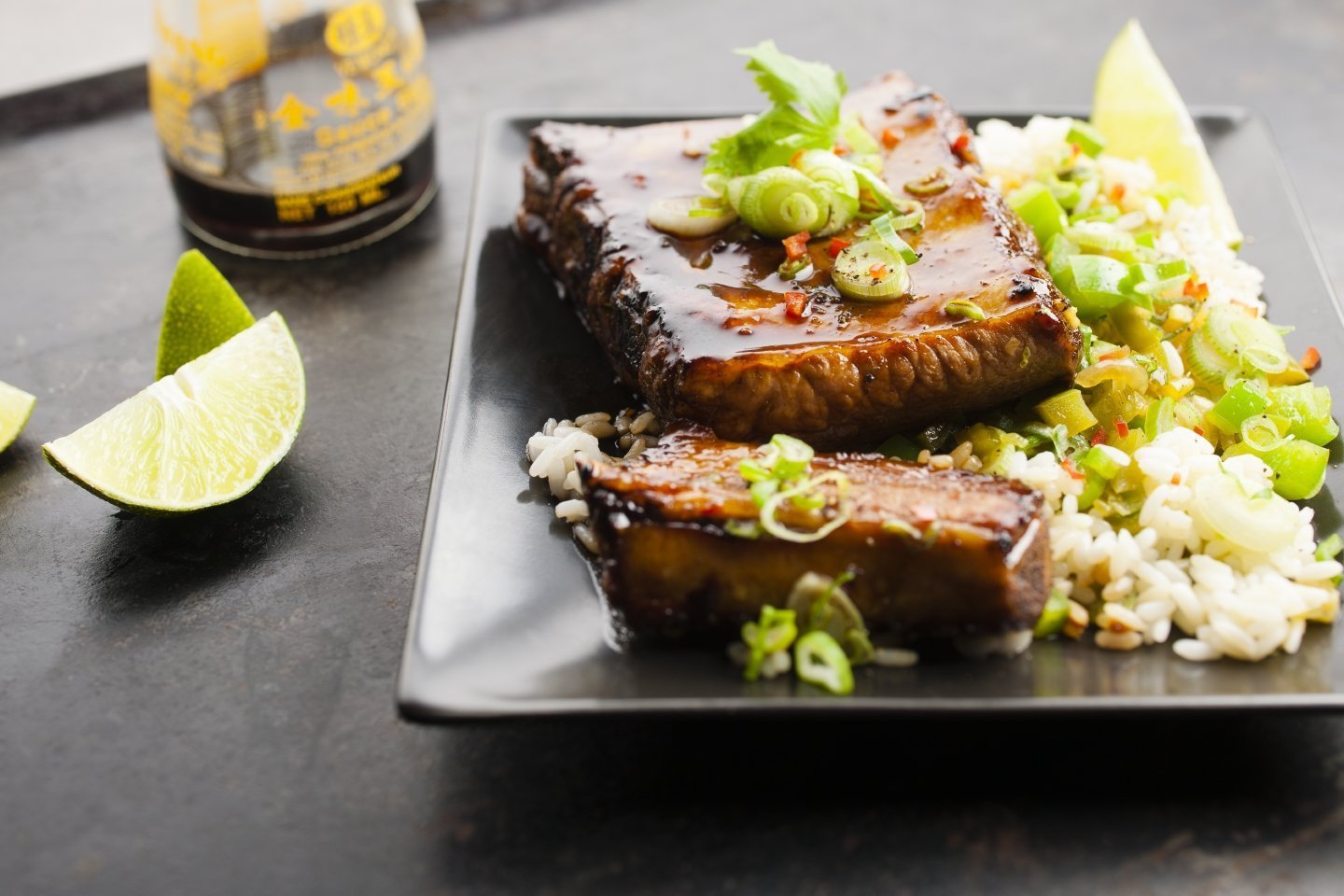 Sladkokyselá vepřová žebírka – recept v chytrém multifunkčním hrnci Tefal Cook4me+