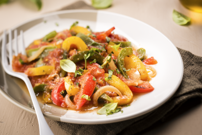 Peperonata – a Tefal Cook4me+ CY8511 intelligens multifunkciós készülék receptje