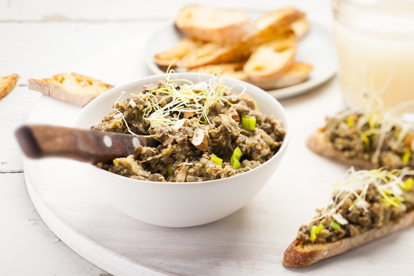 Lencsés, póréhagymás rillette – a Tefal Cook4me+ CY8511 intelligens multifunkciós készülék receptje