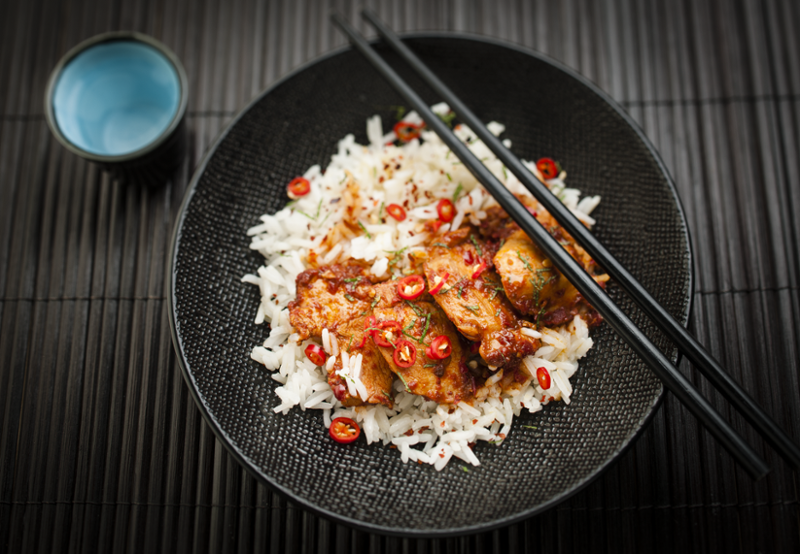 Thai csirke rizzsel – a Tefal Cook4me+ CY8511 intelligens multifunkciós készülék receptje