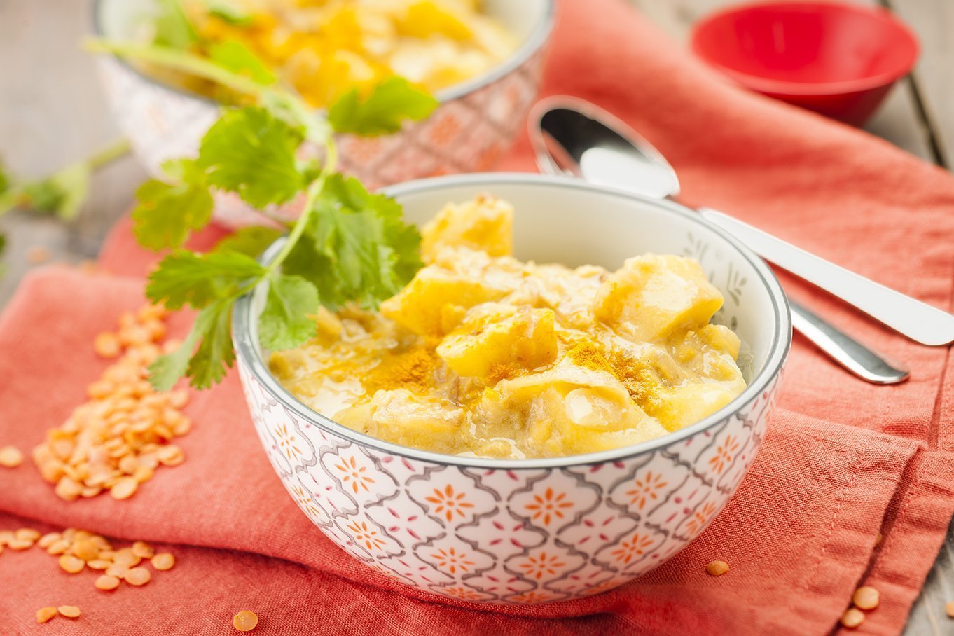 Indiai burgonya – a Tefal Cook4me+ CY8511 intelligens multifunkciós készülék receptje