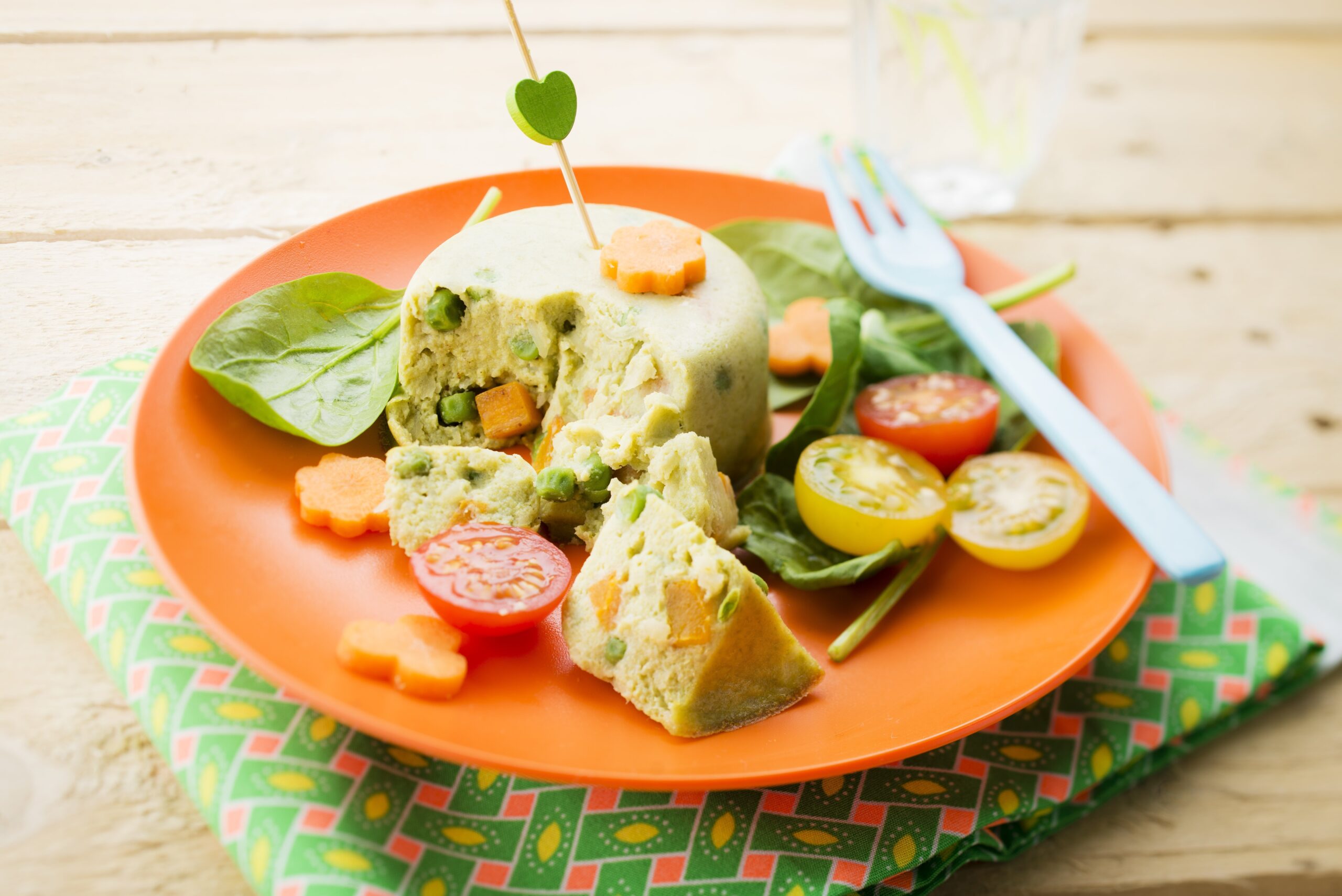 Zöldséges, Gruyère sajtos kosár – a Tefal Cook4me+ CY8511 intelligens multifunkciós készülék receptje