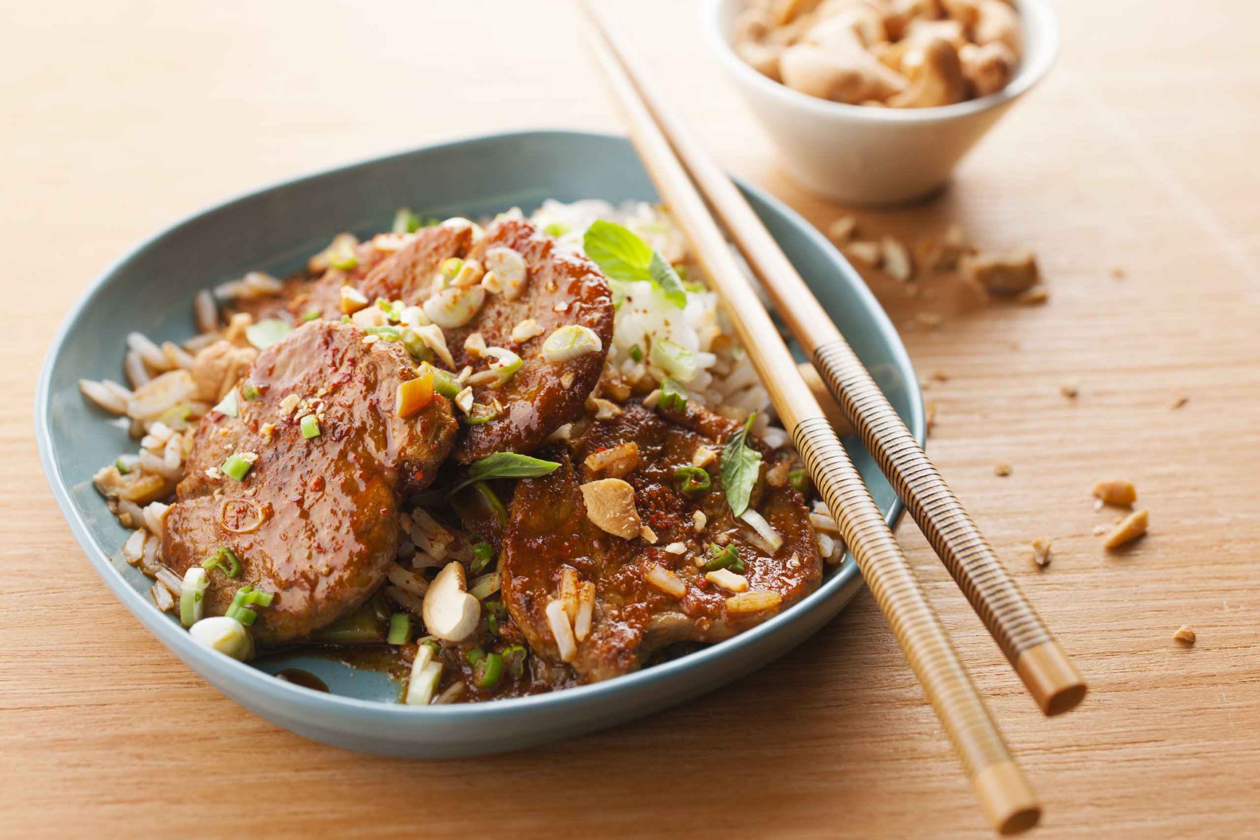 Chilis, kesudiós sertés – a Tefal Cook4me+ CY8511 intelligens multifunkciós készülék receptje