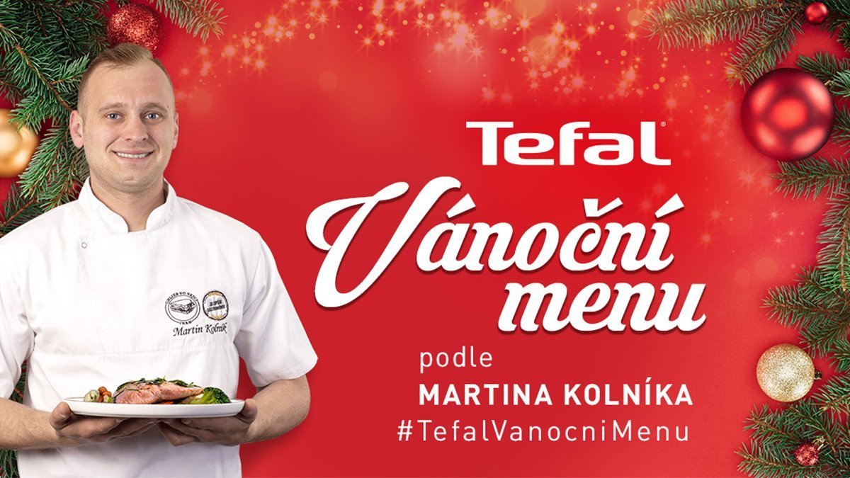 Vánoční menu podle šéfkuchaře Martina Kolníka – recepty #tefalvanocnimenu