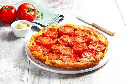 Rajčatový tarte tatin – recept pro varný kuchyňský robot Tefal Click and Cook