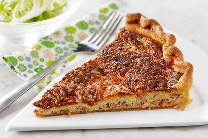 Lorrainský quiche – recept pro varný kuchyňský robot Tefal Click and Cook