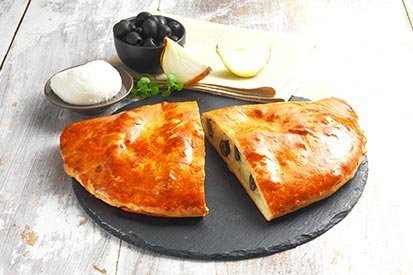 Cibulové calzone – recept pro varný kuchyňský robot Tefal Click and Cook