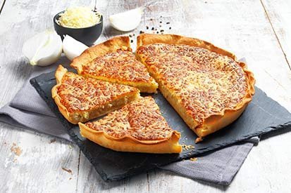 Cibulový koláč – recept pro varný kuchyňský robot Tefal Click and Cook