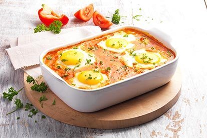 Izraelská shakshuka – recept pro varný kuchyňský robot Tefal Click and Cook