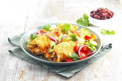 Kuřecí enchiladas – recept pro varný kuchyňský robot Tefal Click and Cook