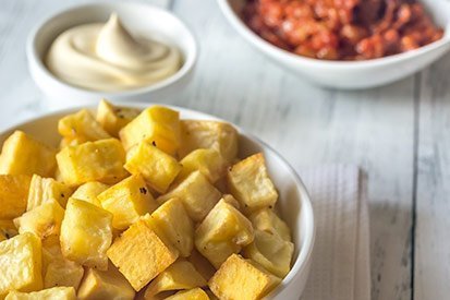 Patatas bravas – recept pro varný kuchyňský robot Tefal Click and Cook