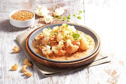 Květáková tikka masala – recept pro varný kuchyňský robot Tefal Click and Cook