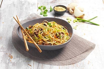 Čínské nudle – recept pro varný kuchyňský robot Tefal Click and Cook