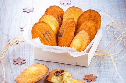 Madlenky s kousky čokolády – recept pro varný kuchyňský robot Tefal Click and Cook