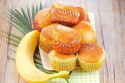 Banánové muffiny – recept pro varný kuchyňský robot Tefal Click and Cook