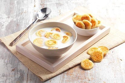 Mini palačinky ve stylu cereálií – recept pro varný kuchyňský robot Tefal Click and Cook