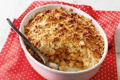 Jablečný crumble – recept pro varný kuchyňský robot Tefal Click and Cook